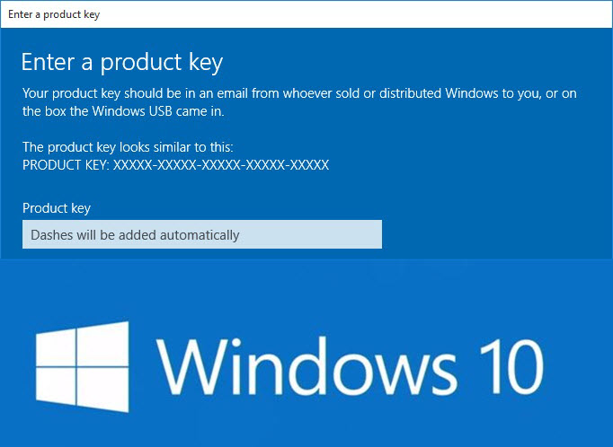 install windows product key cmd